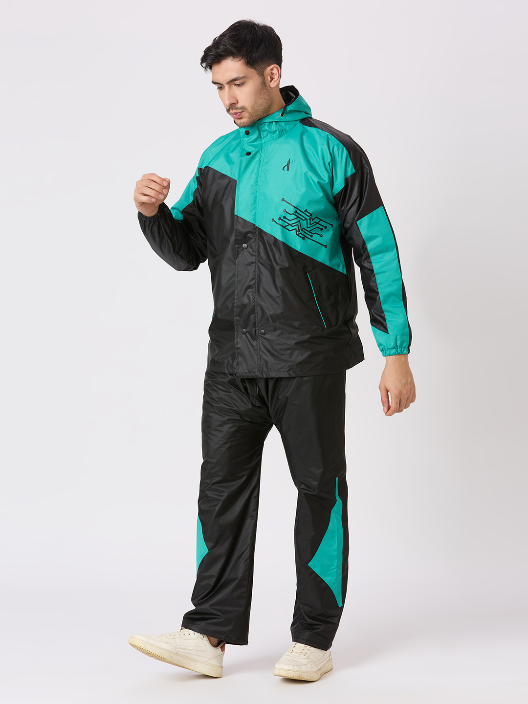 Black + Rama Green